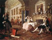HOGARTH, William Marriage a la Mode  4 Spain oil painting reproduction